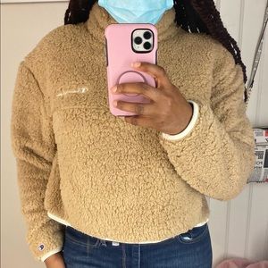 Sherpa Quarter Zip Pullover by Champion